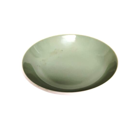 💚 Set of 2 Vintage Sage Green Bowls (8.5" & 5.5") | MCM USA Mismatched🥄 - Picture 10 of 14